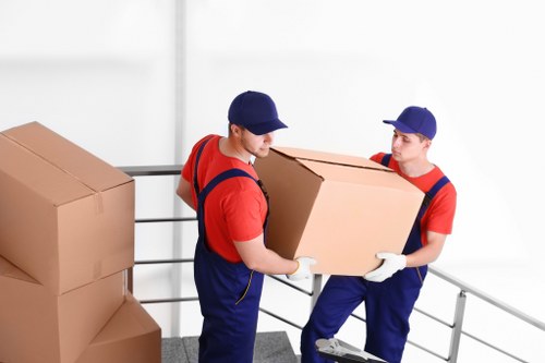 Man and Van service in Harringay assisting with a move