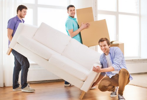 Experienced team handling a move in Storage Harringay