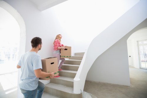Storage Harringay team assisting with unpacking